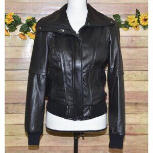 Avanti Black Leather Jacket